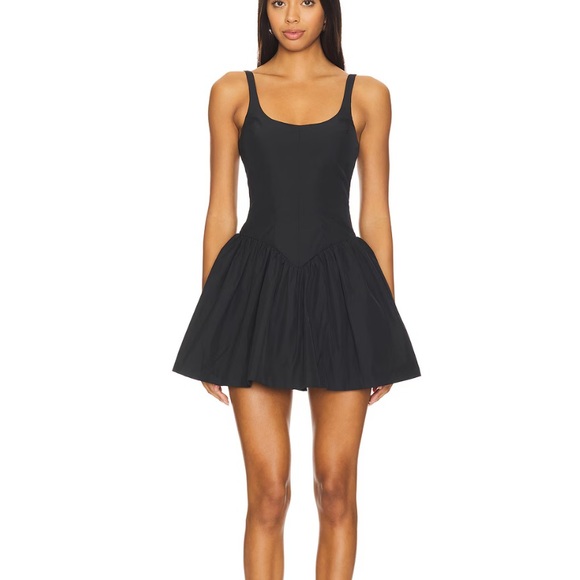 Amanda Uprichard Paterson Dress in Black XS - Picture 3 of 8